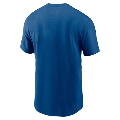 Shop Nike Royal Indianapolis Colts Local Essential T-shirt