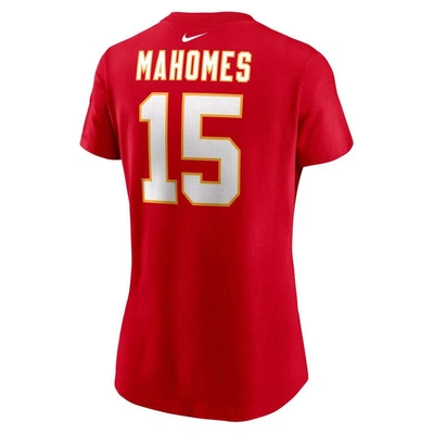 Shop Nike Patrick Mahomes Red Kansas City Chiefs Player Name & Number T-shirt