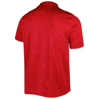 Shop Under Armour Red Wisconsin Badgers Static Performance Polo