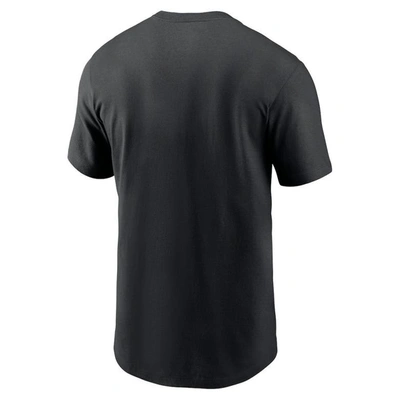 Shop Nike Black Cincinnati Reds Camo Logo Team T-shirt