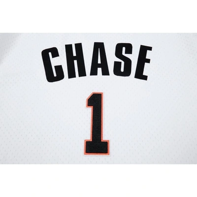 Pro Standard Men's  Ja'marr Chase White Cincinnati Bengals Mesh Player Name And Number Top In White