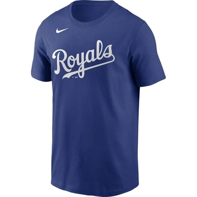 Shop Nike Royal Kansas City Royals Name & Number T-shirt