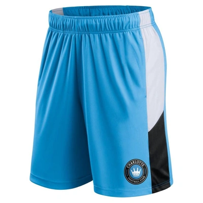 Shop Fanatics Branded Blue Charlotte Fc Prep Squad Shorts