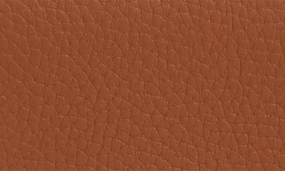 Shop Strathberry Crescent Leather Wallet In Tan