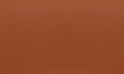 Shop Strathberry Mini East/west Leather Shoulder Bag In Chestnut