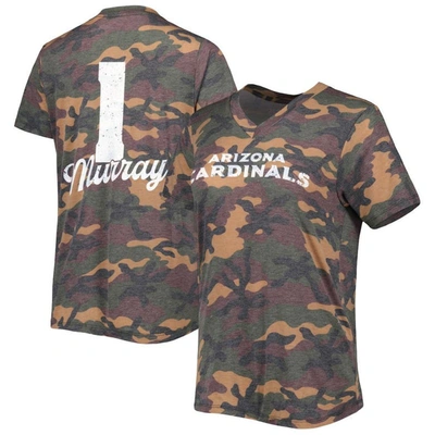Shop Industry Rag Majestic Threads Kyler Murray Camo Arizona Cardinals Name & Number V-neck Tri-blend T-shirt