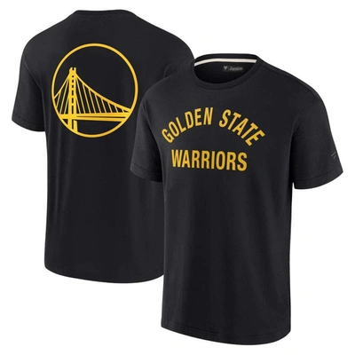 Shop Fanatics Signature Unisex  Black Golden State Warriors Elements Super Soft Short Sleeve T-shirt