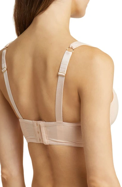 Bluebella Thena Underwire Longline Bra In Frosted Caramel