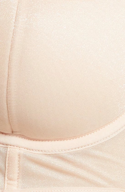 Bluebella Thena Underwire Longline Bra In Frosted Caramel