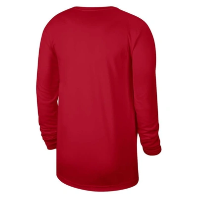 Shop Nike Unisex  Red Portland Trail Blazers 2023/24 Legend On-court Practice Long Sleeve T-shirt
