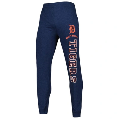 Shop Concepts Sport Heather Navy/heather Charcoal Detroit Tigers Meter Pullover Hoodie & Joggers Set