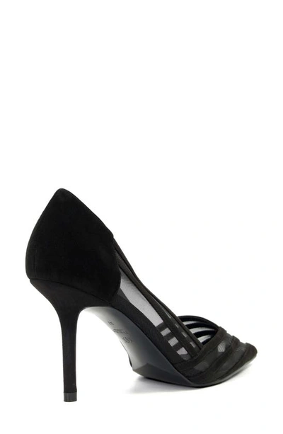 Dune London Axiss Pointed Toe Pump In Black