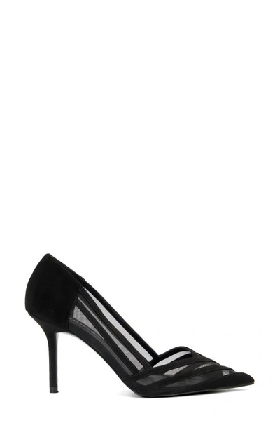 Dune London Axiss Pointed Toe Pump In Black