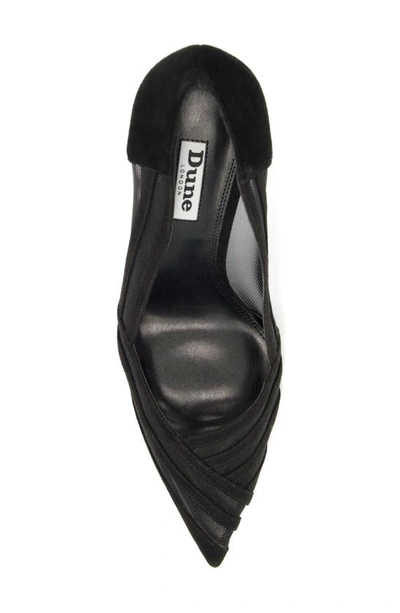 Dune London Axiss Pointed Toe Pump In Black