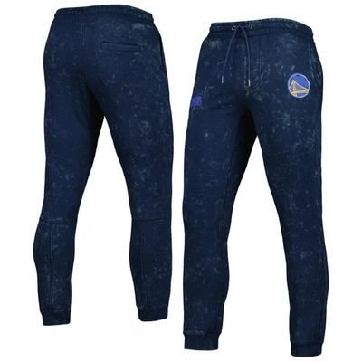 Shop The Wild Collective Unisex  Royal Golden State Warriors Acid Tonal Jogger Pants