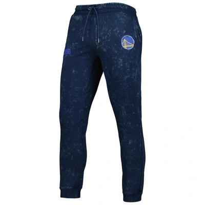 The Wild Collective Unisex  Royal Golden State Warriors Acid Tonal Jogger Pants In Royal