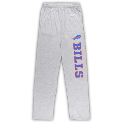 Shop Concepts Sport Royal/heather Gray Buffalo Bills Big & Tall T-shirt & Pants Sleep Set