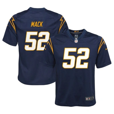 Shop Nike Youth  Khalil Mack Navy Los Angeles Chargers Game Jersey