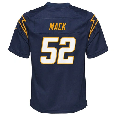 Shop Nike Youth  Khalil Mack Navy Los Angeles Chargers Game Jersey