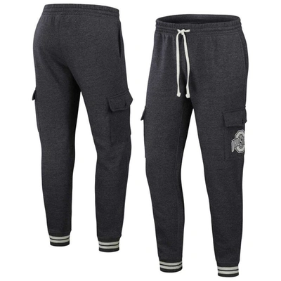 Shop Darius Rucker Collection By Fanatics Heather Charcoal Ohio State Buckeyes Cargo Jogger Pants