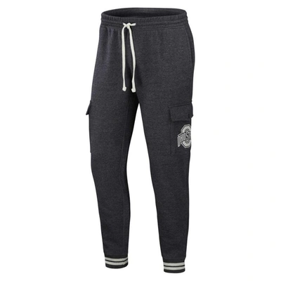 Shop Darius Rucker Collection By Fanatics Heather Charcoal Ohio State Buckeyes Cargo Jogger Pants