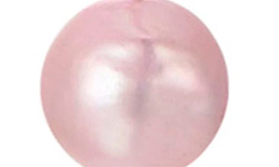 Ettika Cultured Pearl Linear Drop Earrings In Pink