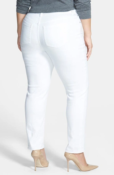 Two By Vince Camuto Straight Leg Jeans In Ultra White In Ultra White