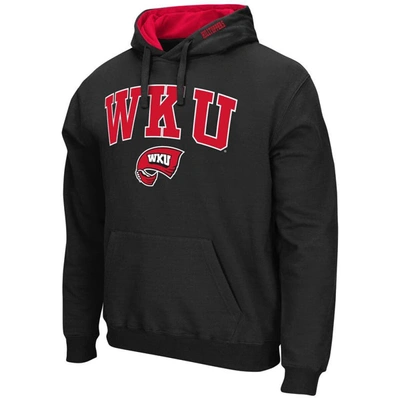 Shop Colosseum Black Western Kentucky Hilltoppers Arch & Logo 3.0 Pullover Hoodie