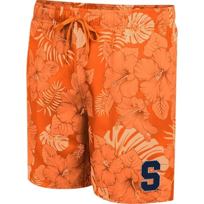 Shop Colosseum Orange Syracuse Orange The Dude Swim Shorts
