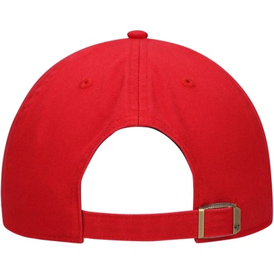 Shop 47 ' Red St. Louis Cardinals Clean Up Adjustable Hat