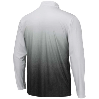 Shop Colosseum Gray Clemson Tigers Magic Team Logo Quarter-zip Jacket