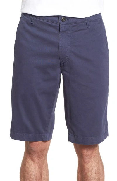 Shop Ag Griffin Regular Fit Chino Shorts In Night Sky