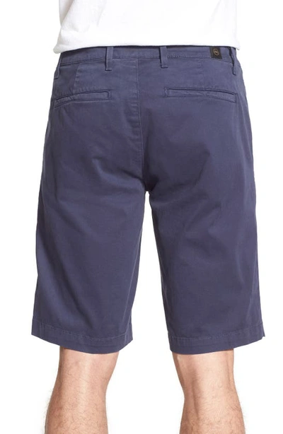 Shop Ag Griffin Regular Fit Chino Shorts In Night Sky