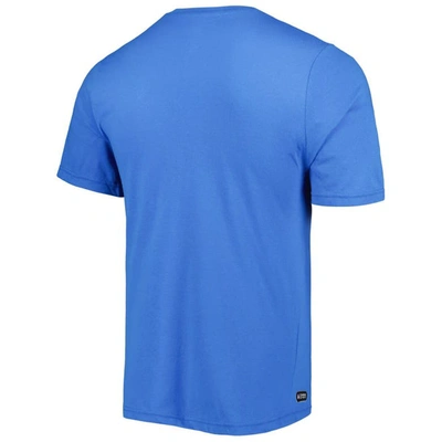 Shop New Era Powder Blue Los Angeles Chargers Combine Authentic Ball Logo T-shirt