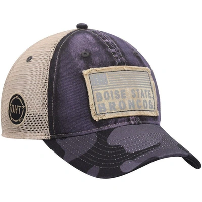Shop Colosseum Charcoal Boise State Broncos Oht Military Appreciation United Trucker Snapback Hat