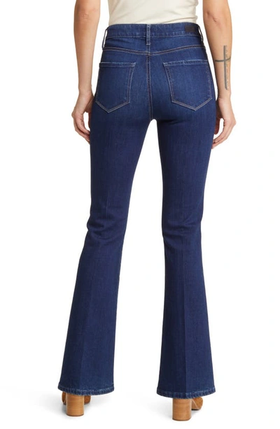 Shop Paige Laurel Canyon High Waist Flare Jeans In Symbolism
