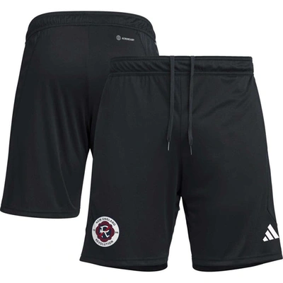 Shop Adidas Originals Adidas Black New England Revolution 2023 On-field Aeroready Training Shorts