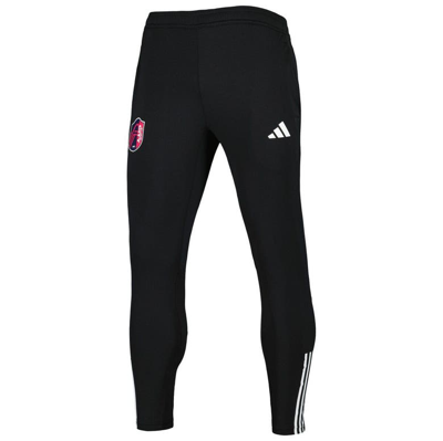 Shop Adidas Originals Adidas Black St. Louis City Sc 2023 On-field Team Crest Aeroready Training Pants