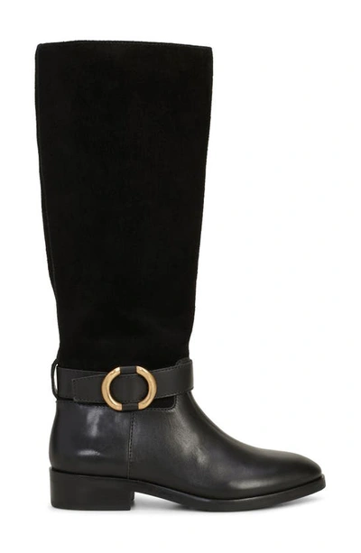 Shop Vince Camuto Samtry Knee High Boot In Black
