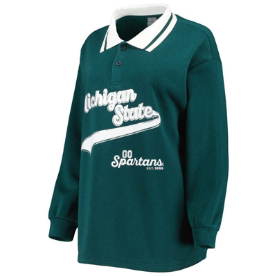 Shop Gameday Couture Green Michigan State Spartans Happy Hour Long Sleeve Polo