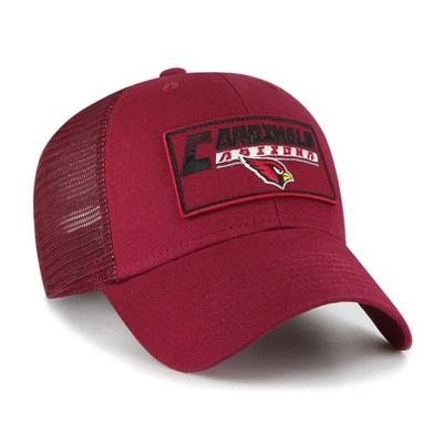 Shop 47 Youth ' Cardinal Arizona Cardinals Levee Mvp Trucker Adjustable Hat