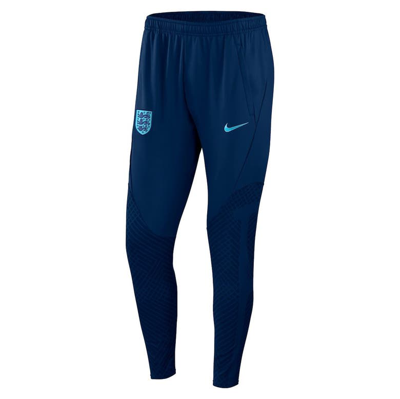 Shop Nike Navy England National Team 2022 Strike Performace Track Pants