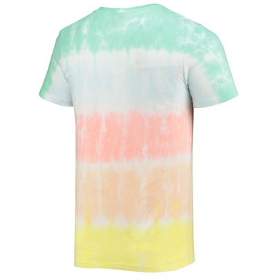 Shop The Wild Collective Mint/coral Wnba Logowoman Pride Tie-dye T-shirt