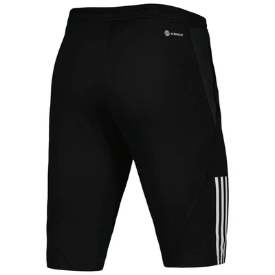Shop Adidas Originals Adidas Black Houston Dynamo Fc 2023 On-field Training Aeroready Half Pants