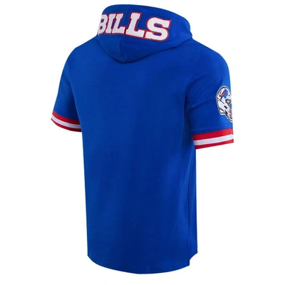 Pro Standard Men's  Josh Allen Royal Buffalo Bills Player Name And Number Hoodie T-shirt In Royal