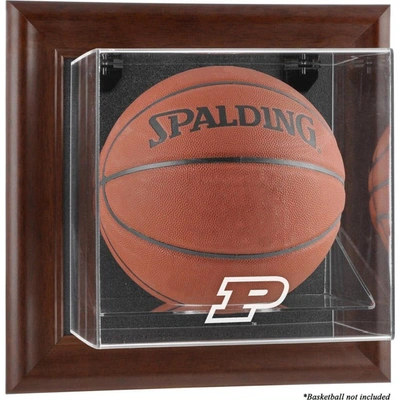 Shop Fanatics Authentic Purdue Boilermakers Brown Framed Wall-mountable Basketball Display Case