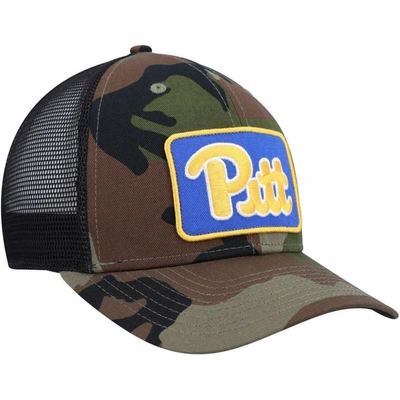 Shop Nike Camo/black Pitt Panthers Classic99 Trucker Snapback Hat
