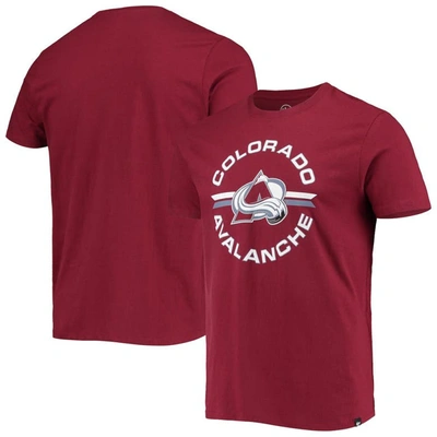 Shop 47 ' Burgundy Colorado Avalanche Assist Super Rival T-shirt