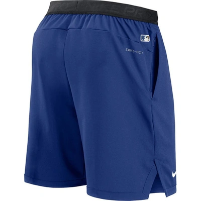 Nike Royal Kansas City Royals Authentic Collection Flex Vent Max Performance Shorts In Royal