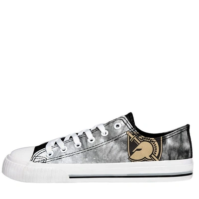 Shop Foco Army Black Knights Big Logo Tie-dye Canvas Sneakers